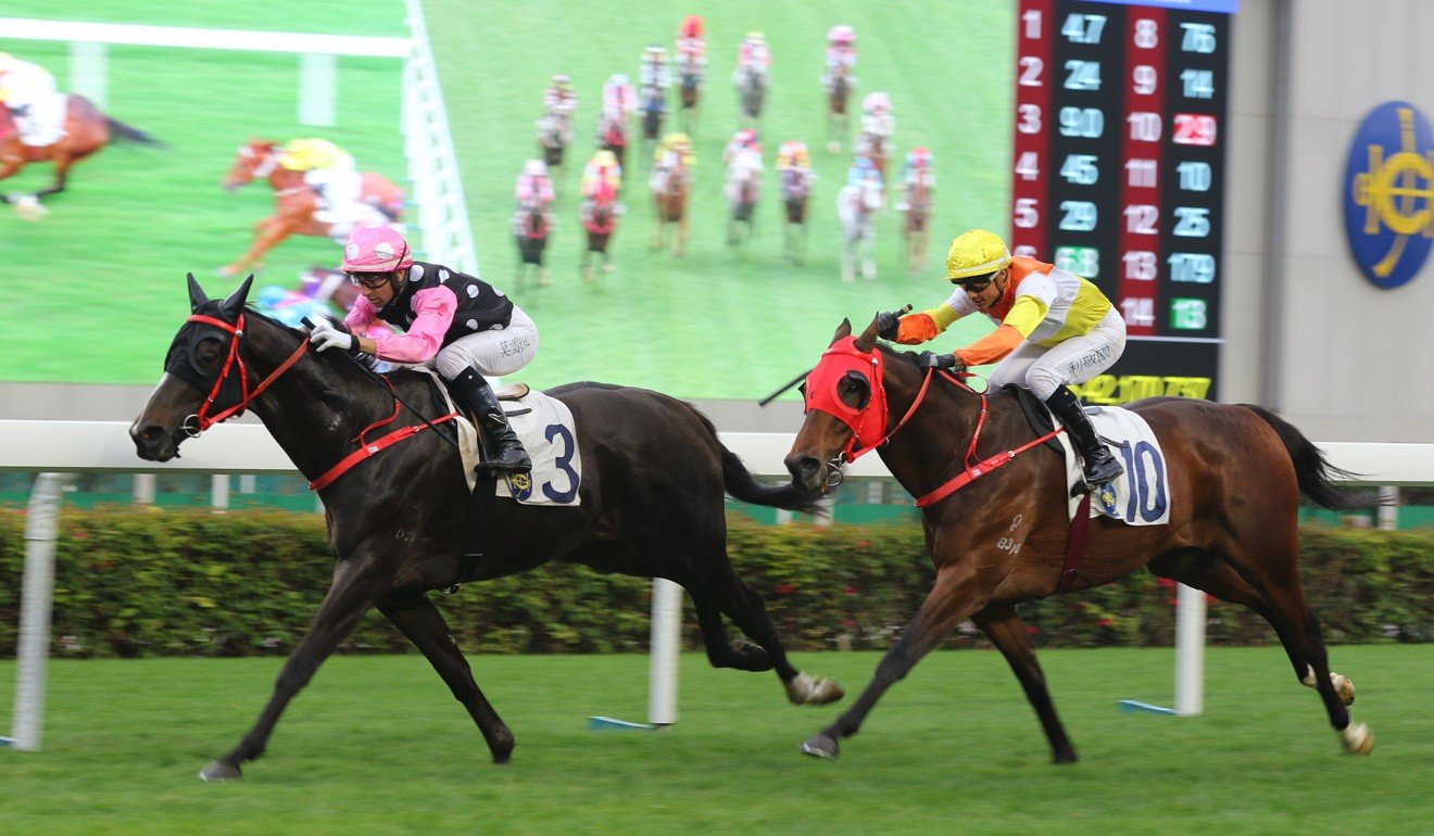 Beauty Legacy races clear to win on debut in January.