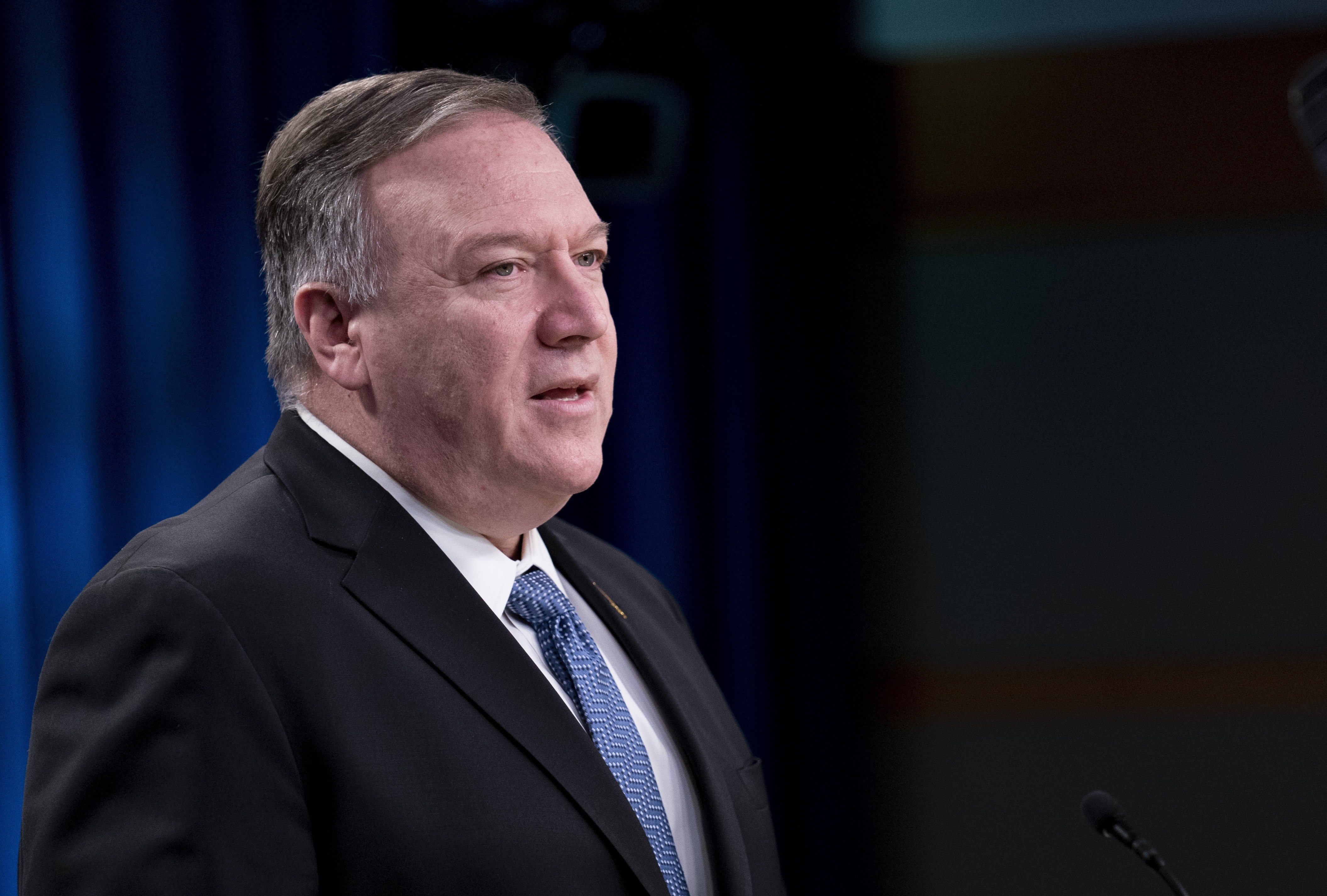 US Secretary of State Mike Pompeo has been speaking of the “Wuhan virus” despite Beijing’s protests. Photo: Xinhua