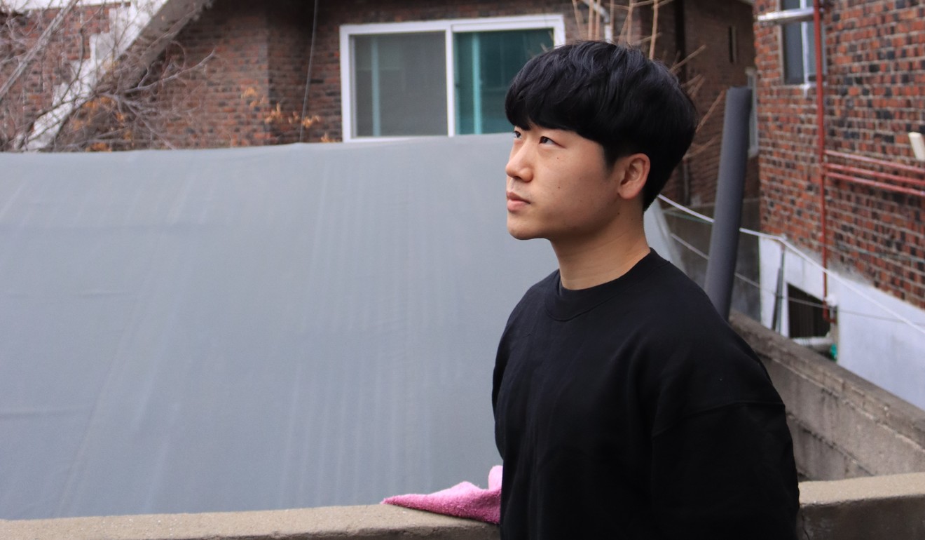 Lee Hyeon-woo dreams of moving into a better apartment in Seoul, South Korea. Photo: Naomi Ng