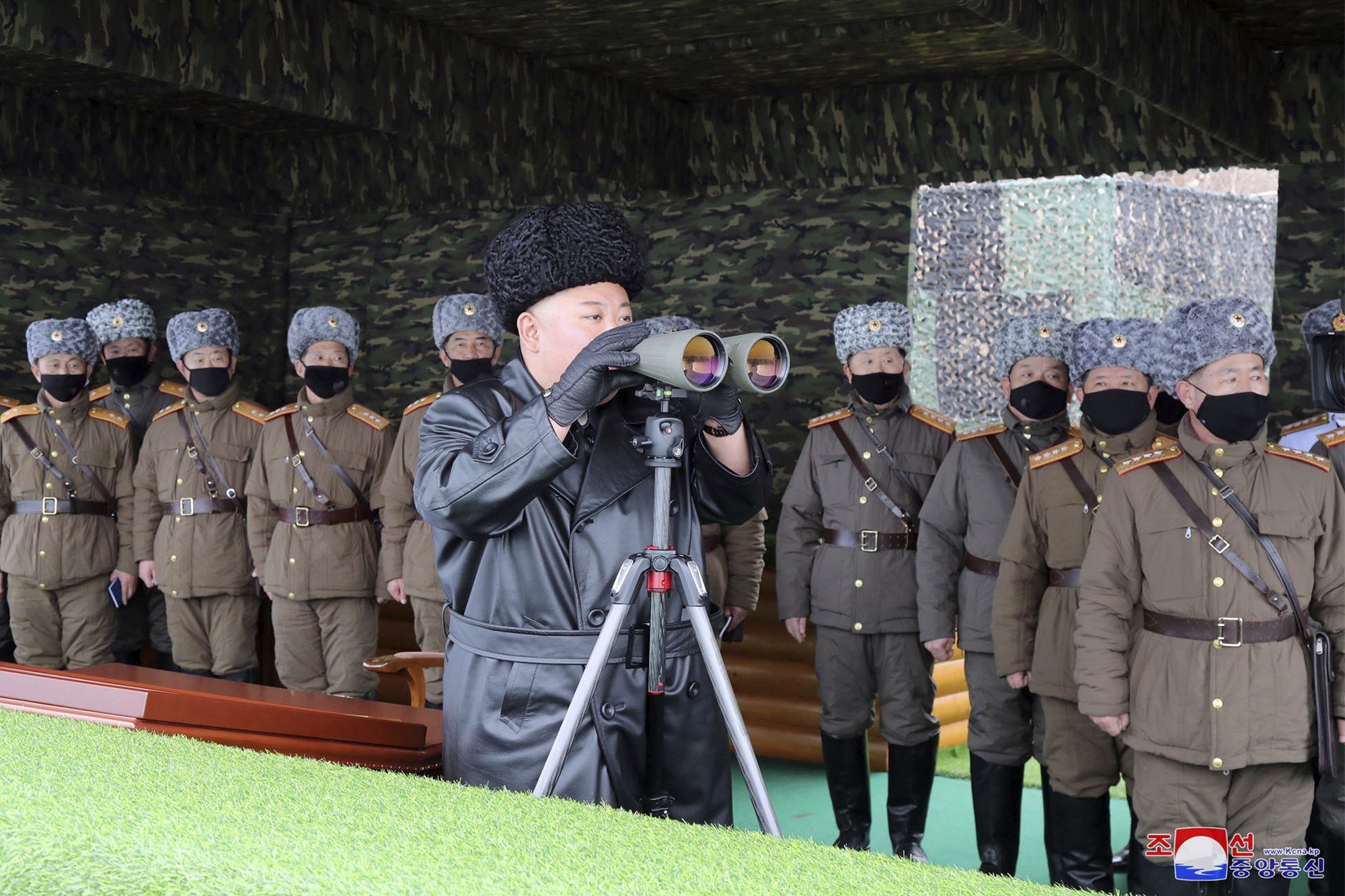North Korean leader Kim Jong-un. Photo: Korea News Service via AP