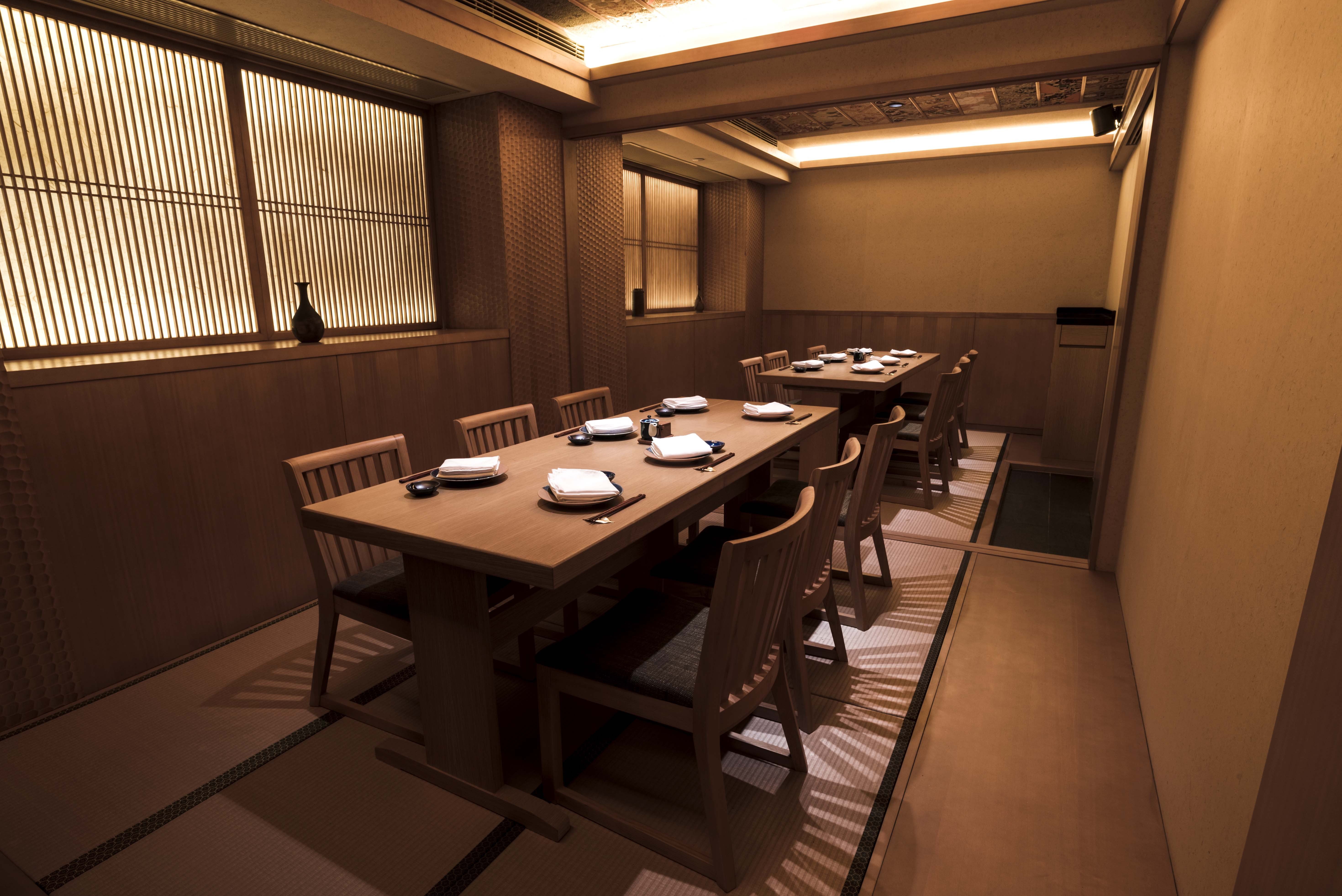 Kakure’s private dining room. Photos: handouts