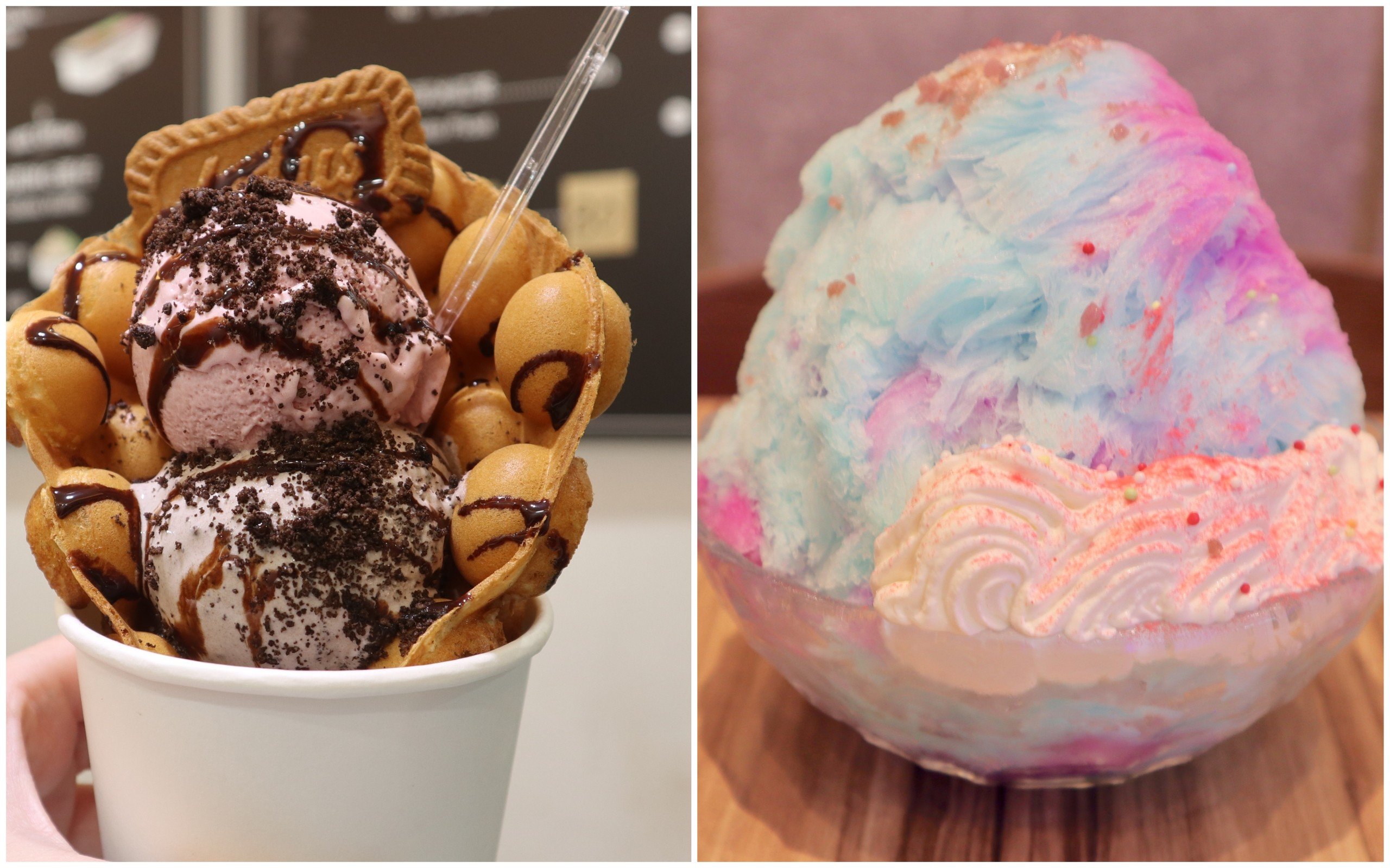 Craving some vegan desserts? You can now enjoy a gelato waffle from Nice Cream and unicorn sensation from Ice Monster, or our pick of other vegan dessert places in Taiwan. Photos: Handouts