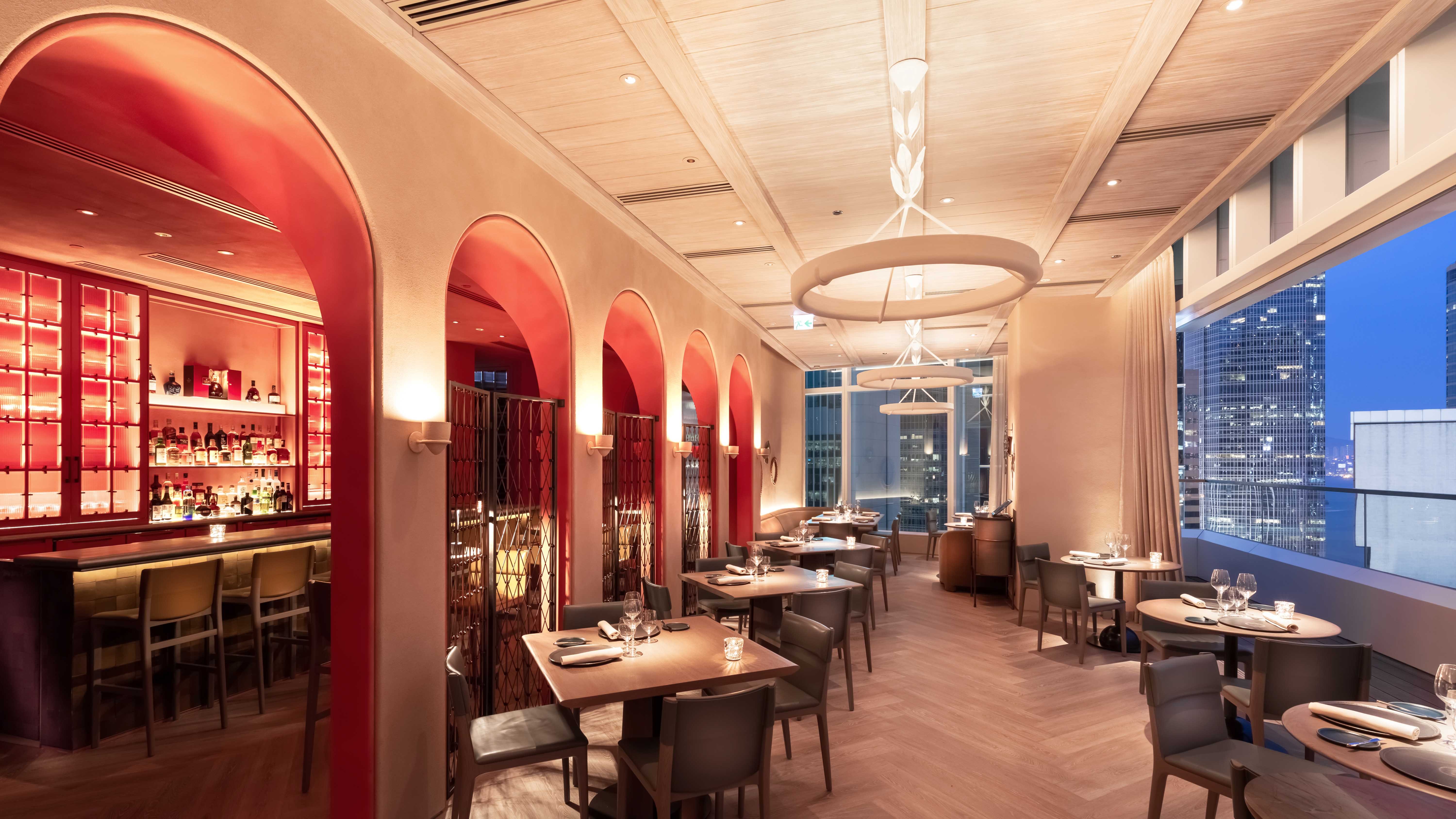 Arbor offers a cosy dining room with sweeping city views. Photos: handouts