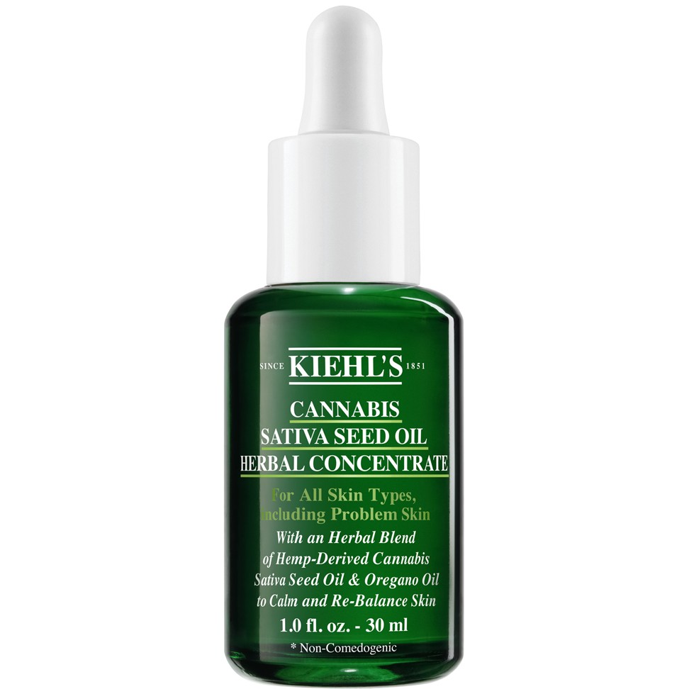 Cannabis sativa seed oil herbal concentrate from Kiehls.