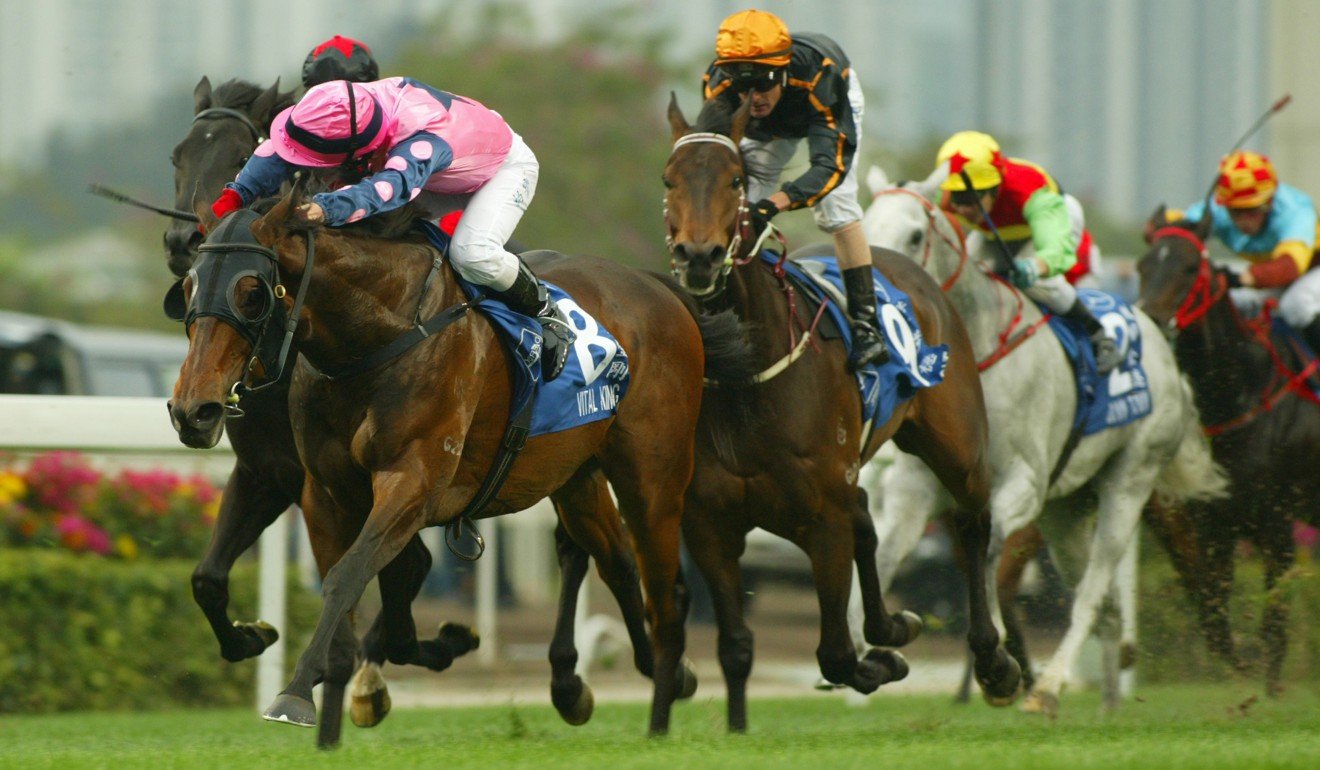 Vital King wins the 2007 Hong Kong Derby.