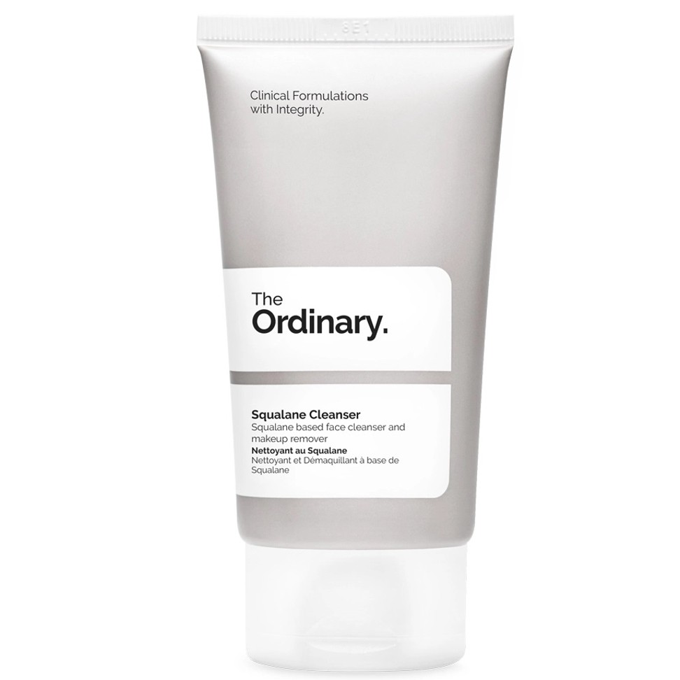 The Ordinary squalane cleanser.