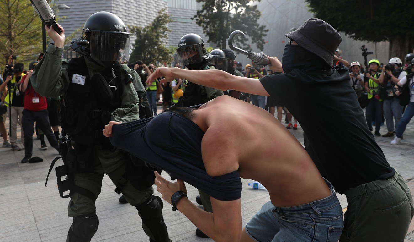 The US report touches on allegations such as police brutality and arbitrary arrests in Hong Kong. Photo: Sam Tsang