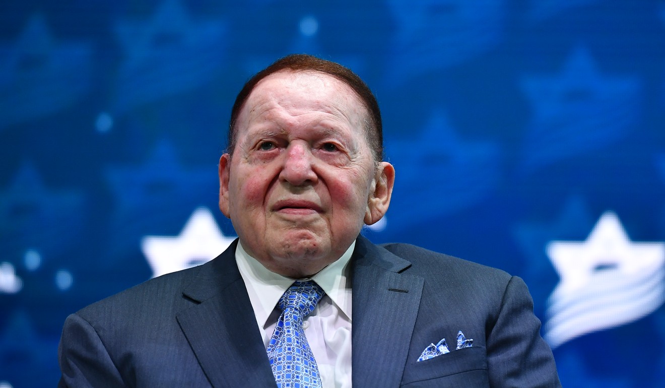 Sheldon Adelson, CEO of Las Vegas Sands, has lost US$11.7 billion since the start of the year. Photo: AFP