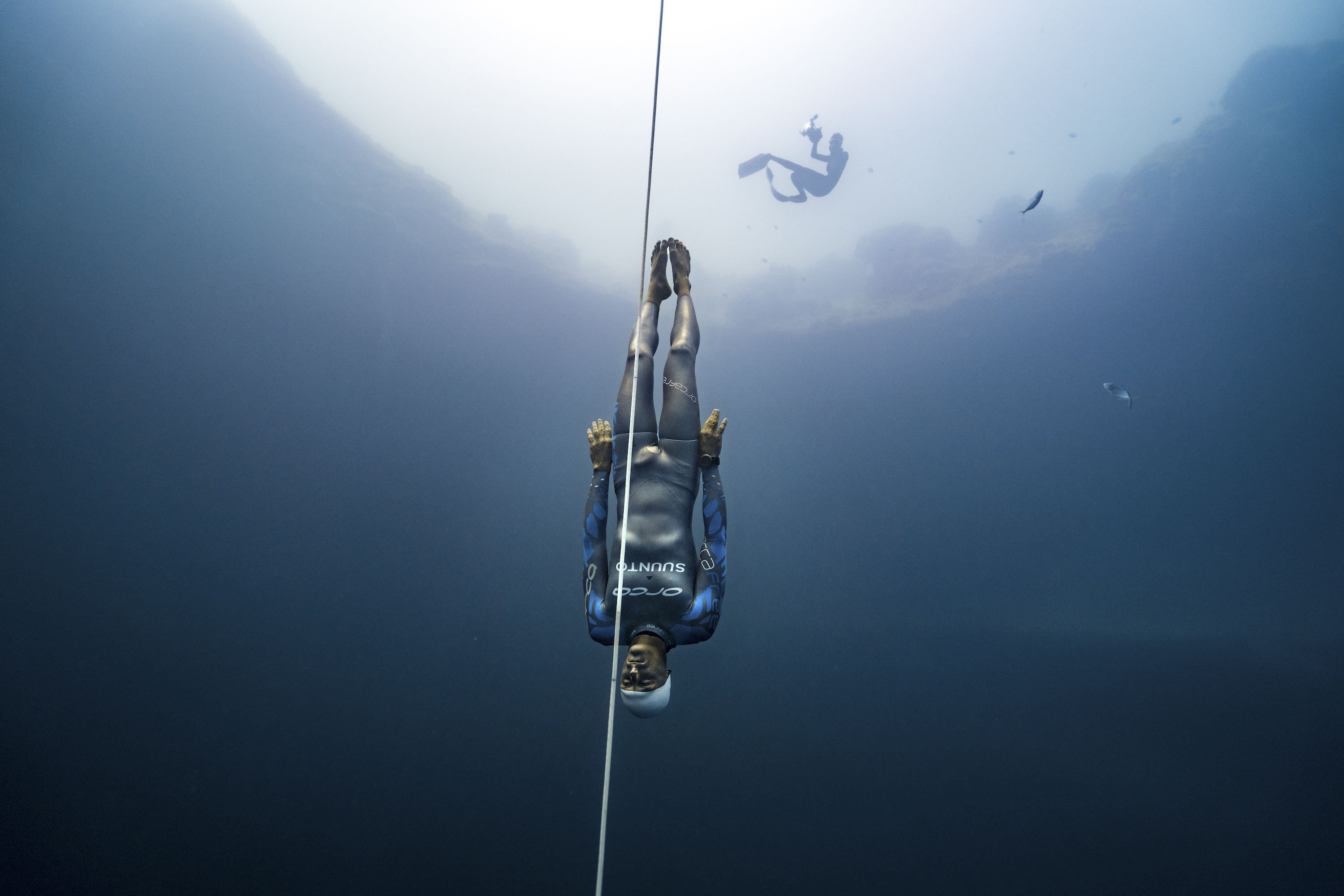 William Trubridge has used various mental techniques to improve his freediving. Photo: Daan Verhoeven