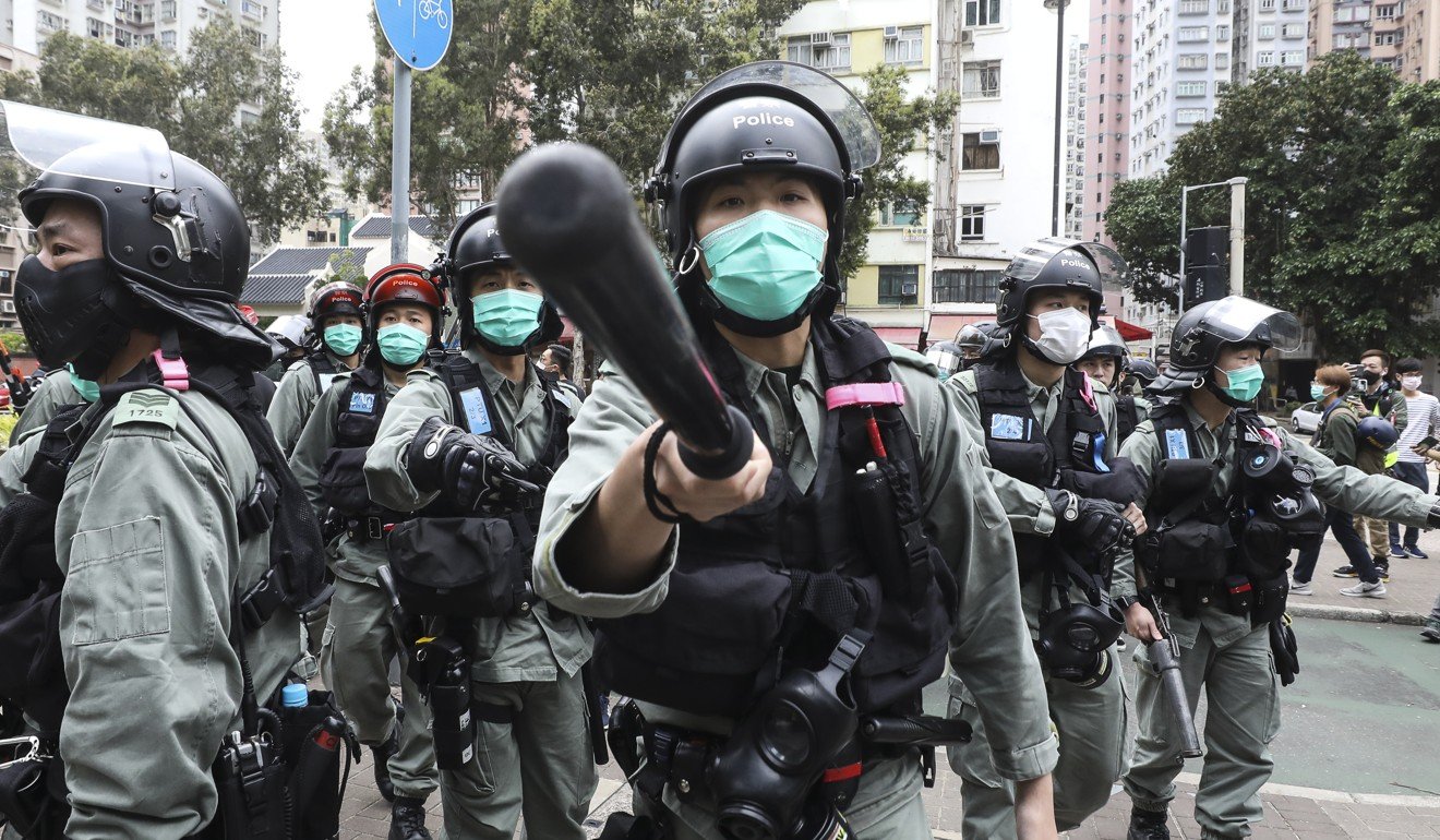 Police bill of about HK$95 million for water barriers, security props ...