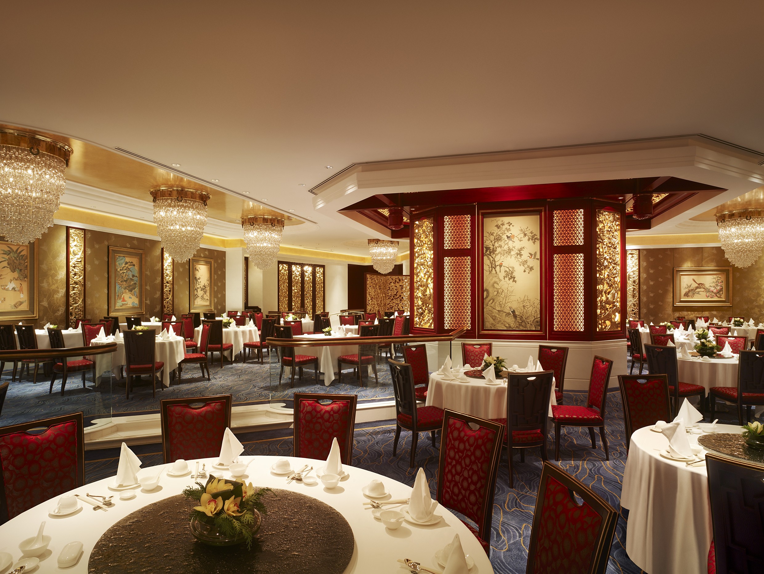 Summer Palace offers an opulent and spacious dining room. Photos: handouts