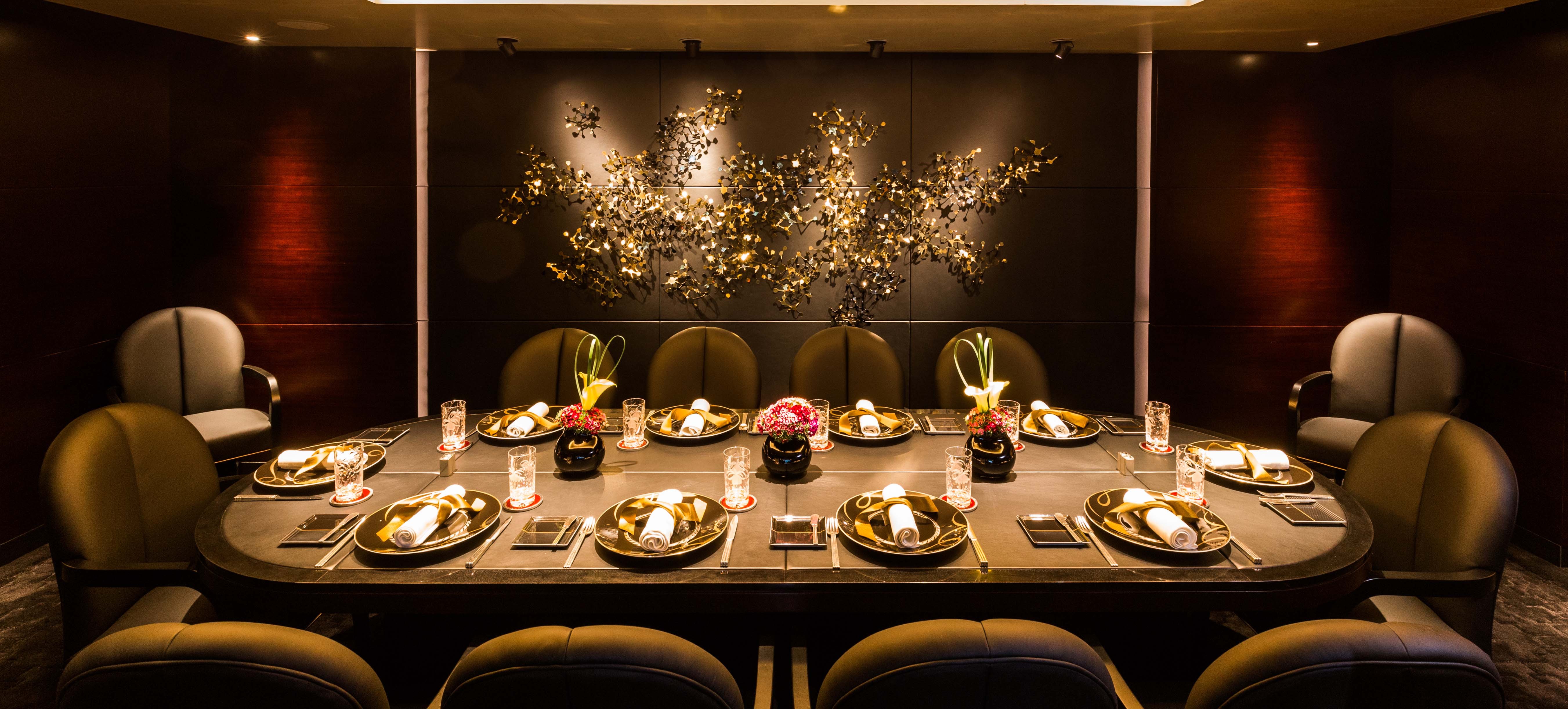 The private dining room at three-Michelin star L’Atelier de Joël Robuchon in Central. Photos: handouts
