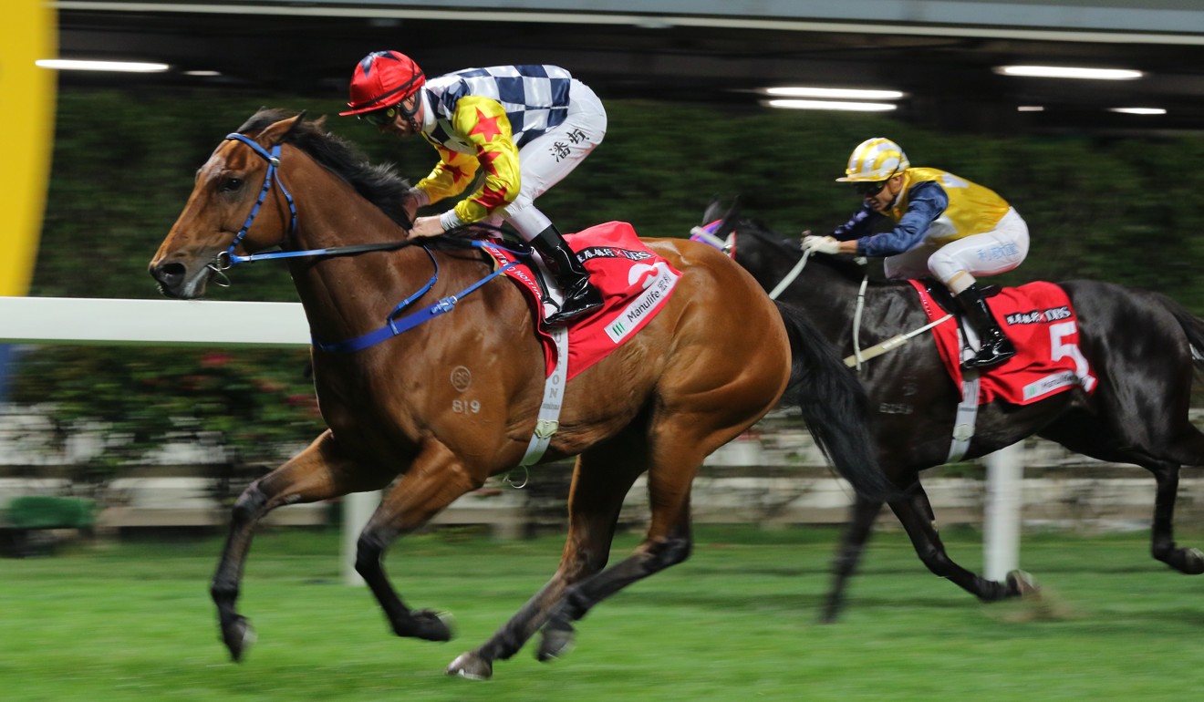 Amazing Star salutes at Happy Valley in January.