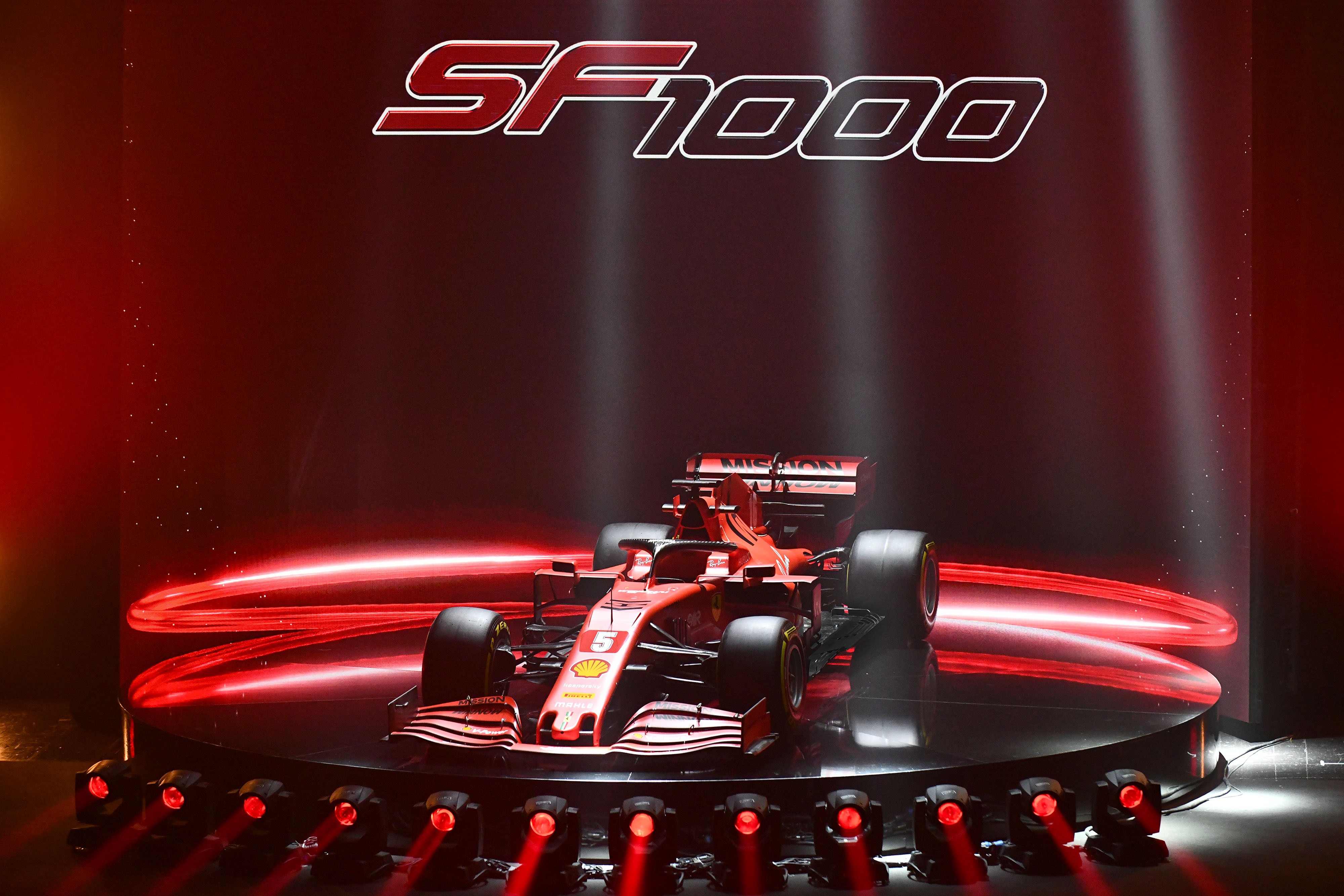 The Ferrari SF1000 features a new design and fuel intake. Photo: Ferrari