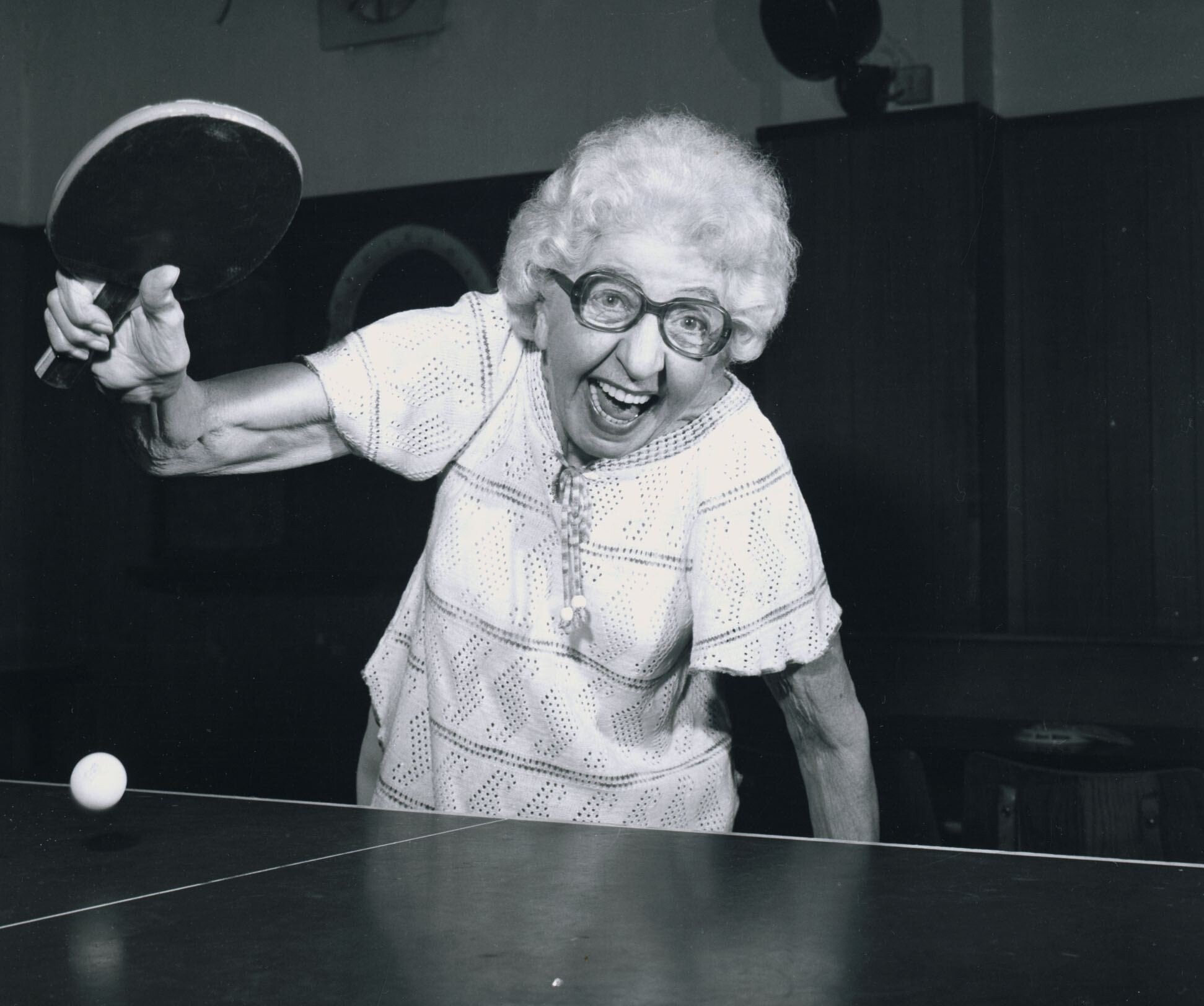 Table tennis can help in the fight against Parkinson’s disease. Photo: Sunday People/Mirrorpix/Getty Images