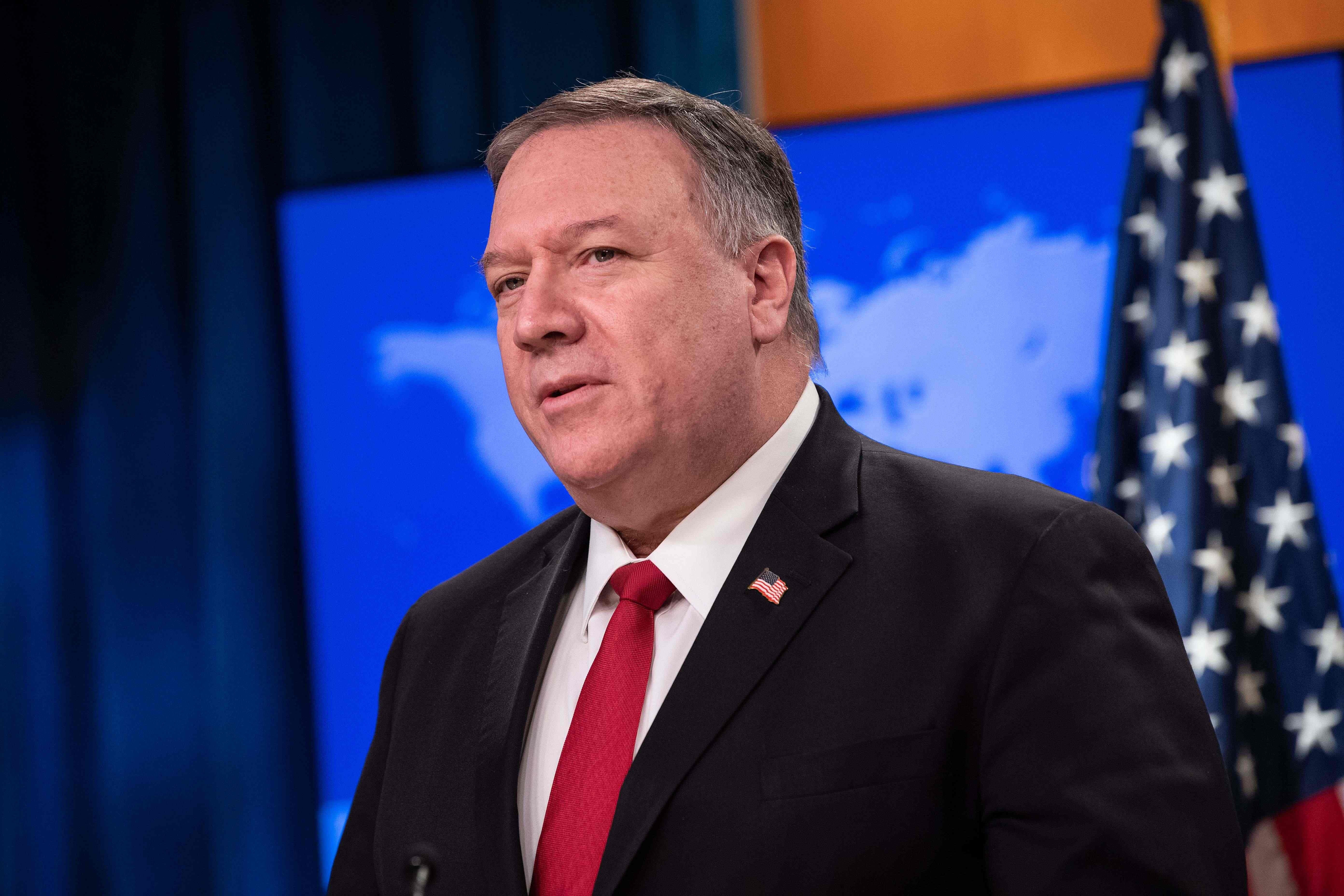US Secretary of State Mike Pompeo is among US politicians who have taken to calling the novel coronavirus the “Wuhan virus”. Photo: AFP