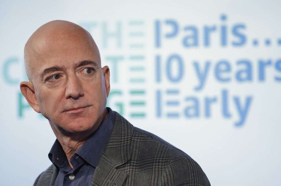 Jeff Bezos, the world’s richest man, took an US$8 billion hit. Photo: AP