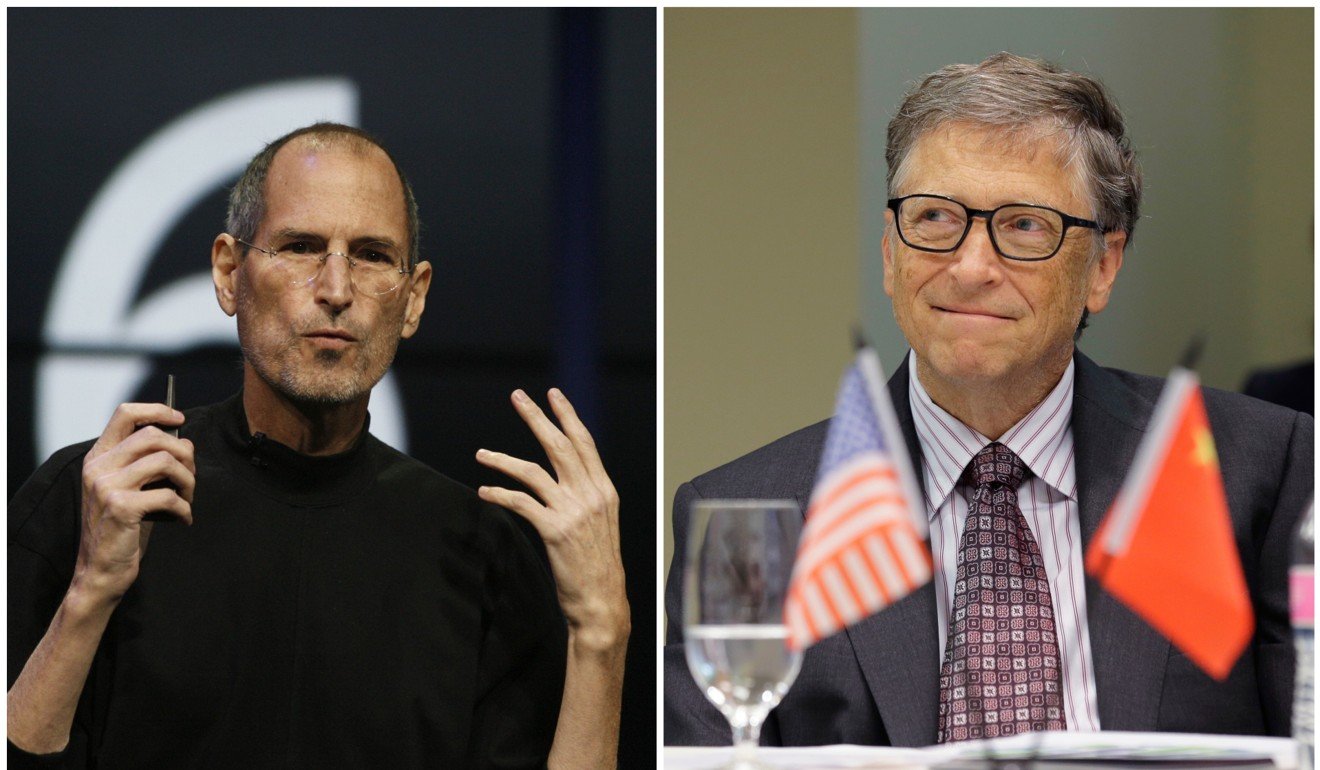 Steve Jobs and Bill Gates respected and admired each other, despite the animosity they had for one another. Photo: AFP, AP