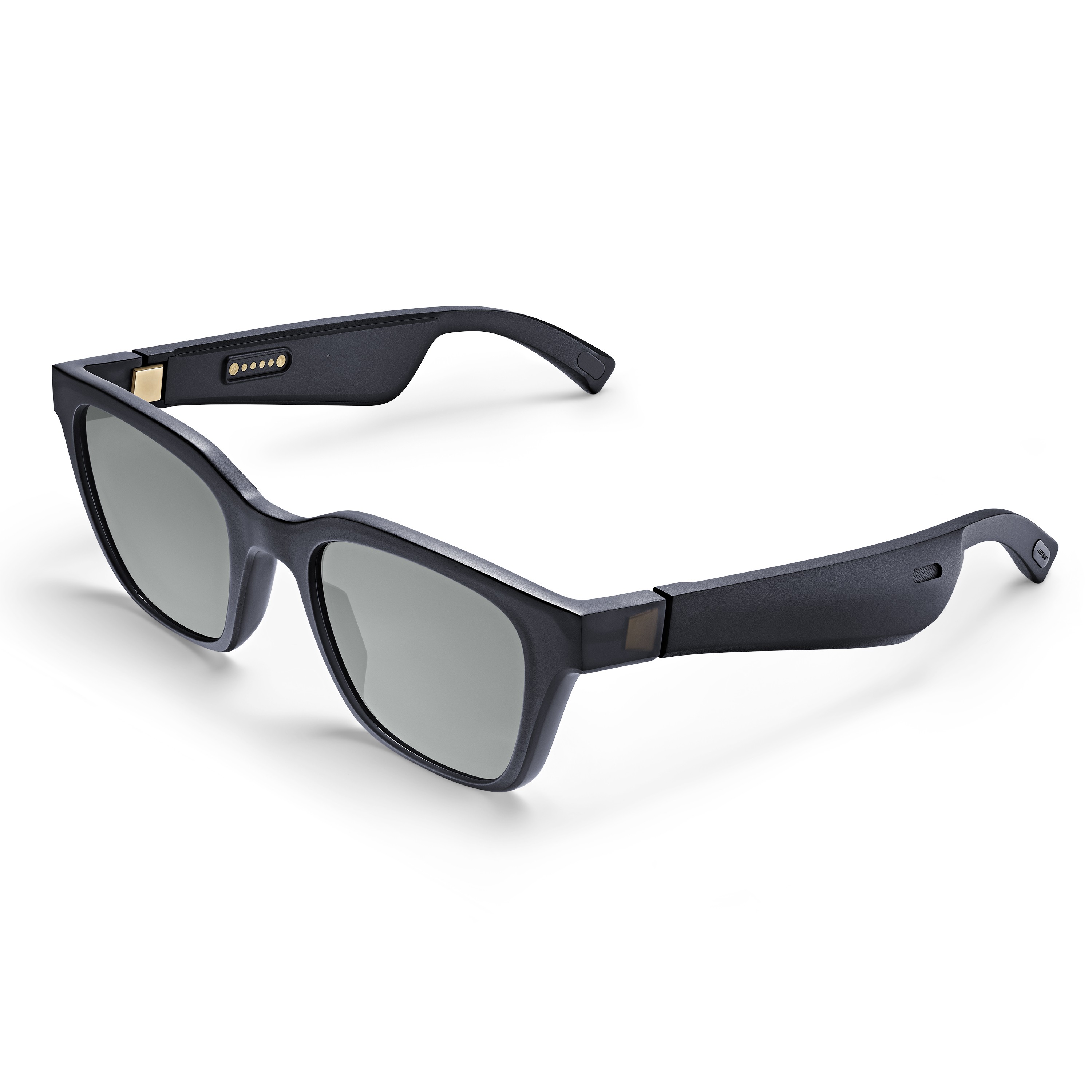 The Bose Frames smart glasses (shown here in the Alto style). Photo: Bose