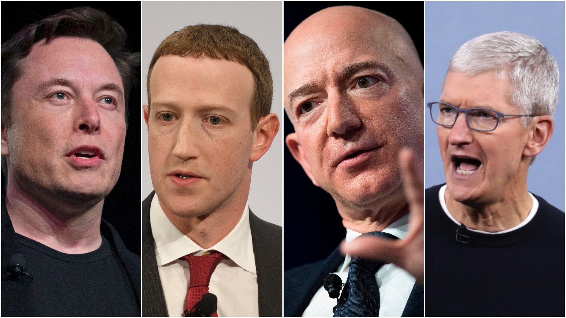 Elon Musk, Mark Zuckerberg, Jeff Bezos and others: which billionaire CEOs are friends and which are rivals? Photo: AFP, AP, DPA