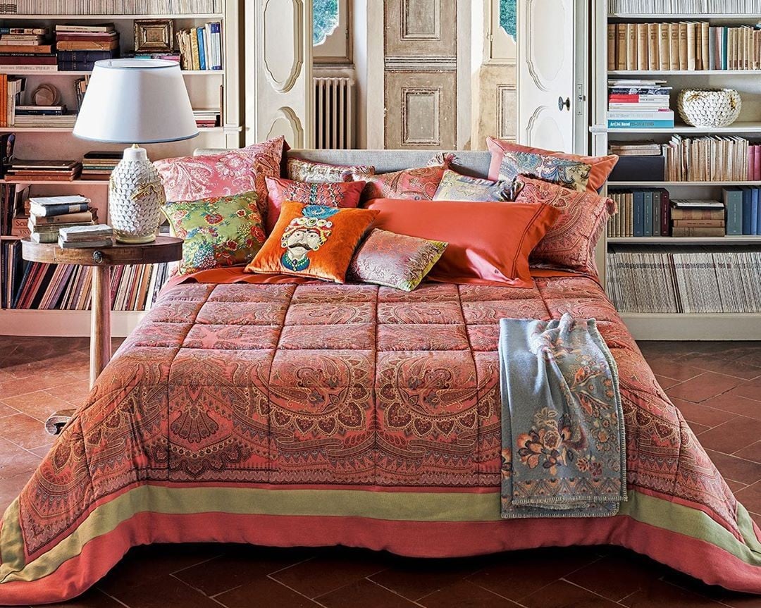 Amid coronavirus, liven your sweet abode with Etro's home collection (pictured here), along with vibrant home accessories from Fendi, Hermès, Armani and Shanghai Tang. Photo: @etro/Instagram