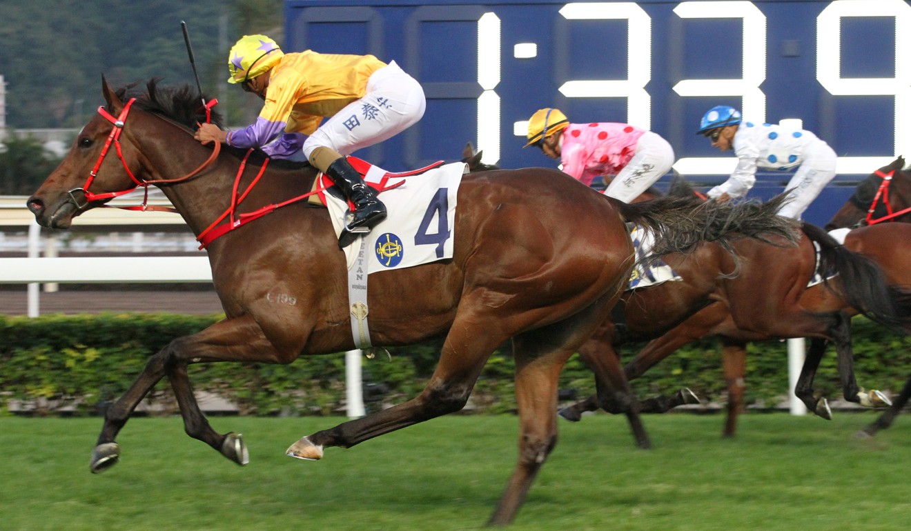 More Than This wins at Sha Tin in December.