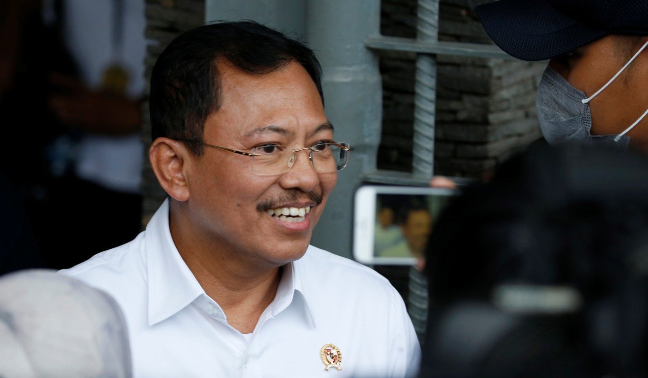 Indonesian Health Minister Terawan Agus Putranto. Photo: Reuters