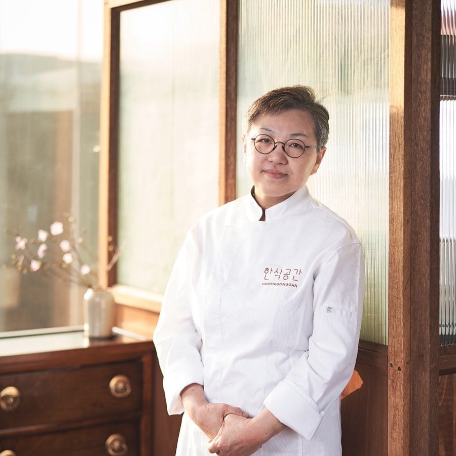 Cho Hee-sook, first Korean to be awarded Asia’s best female chef from Asia’s 50 Best Restaurants. Photo: @hansikgonggan/Instagram