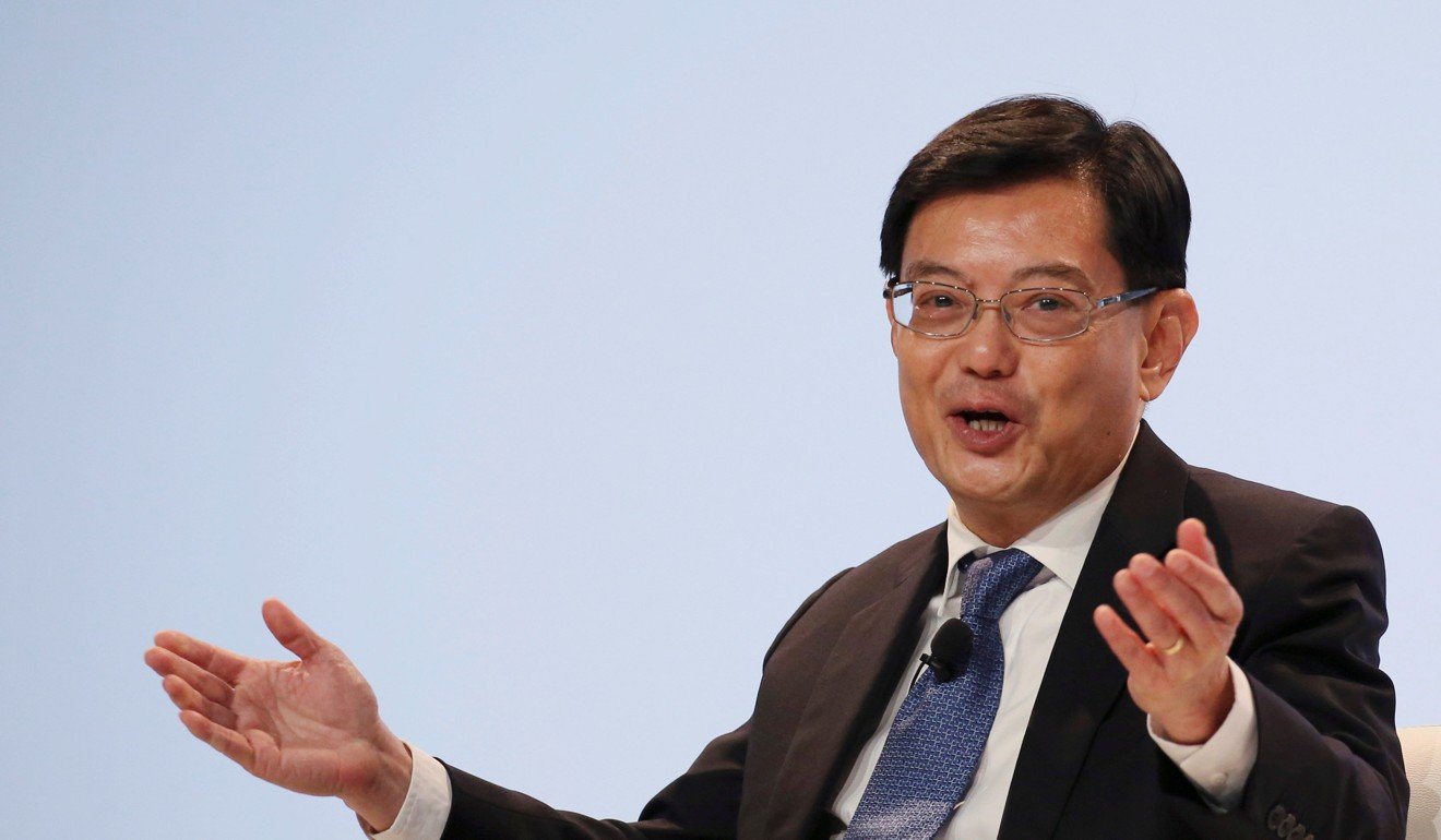 Singapore’s finance minister Heng Swee Keat. Photo: Reuters