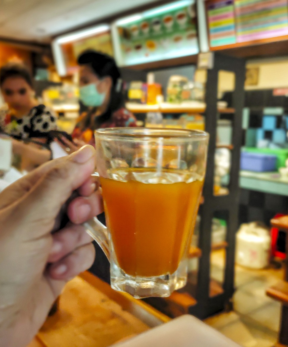 A glass of jamu at Jamu Bukti Mentjos. Photo: Sylviana Hamdani