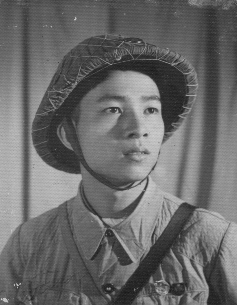 Military portrait of Tam in Hai Phong in 1959. Image: Witness Collection / Pham Thanh Tam