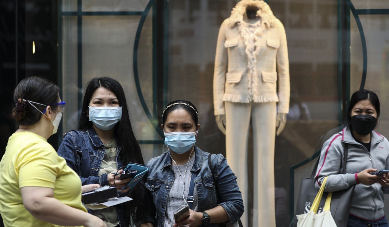 Don’t us Hong Kong’s hardhit domestic helpers urge city to