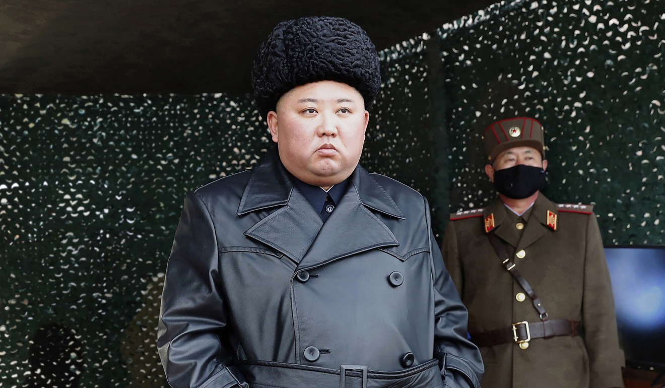 North Korean leader Kim Jong-un inspects a military drill at undisclosed location in North Korea. File photo: AP