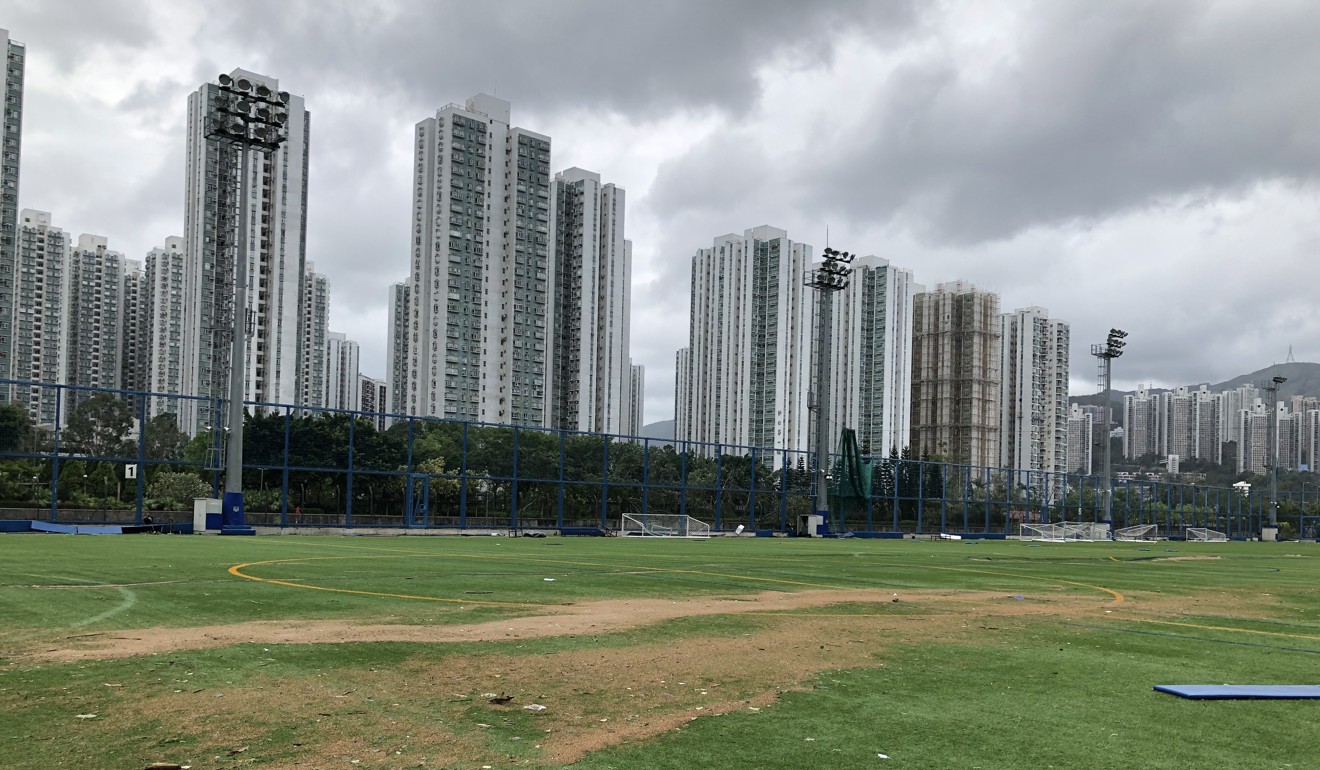 Kitchee centre was badly damaged after flooding caused by Typhoon Mangkhut in 2018. Photo: Chan Kin-wa