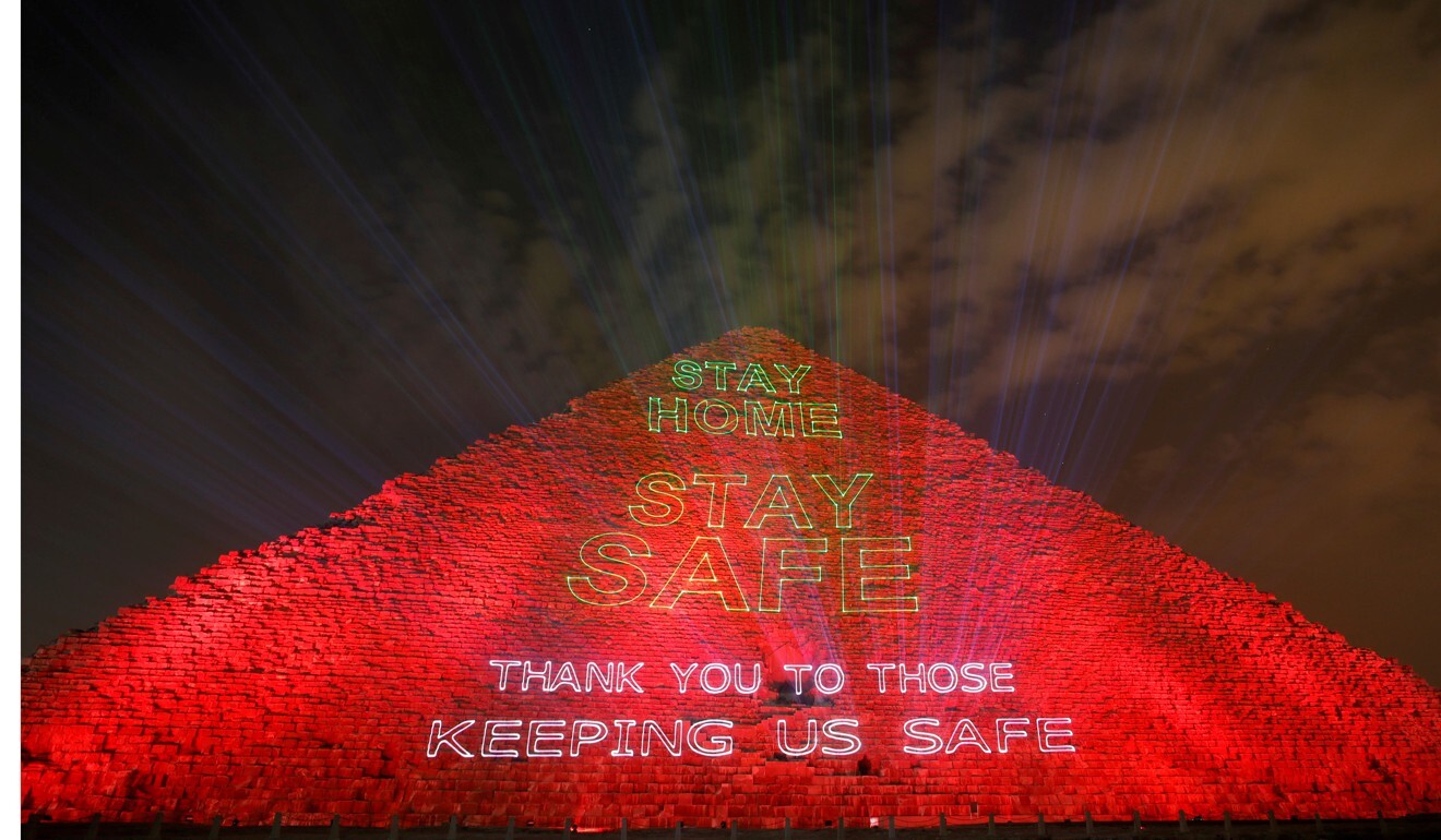 The pyramid of Khufu, the largest of the Giza pyramid complex. Photo: Reuters