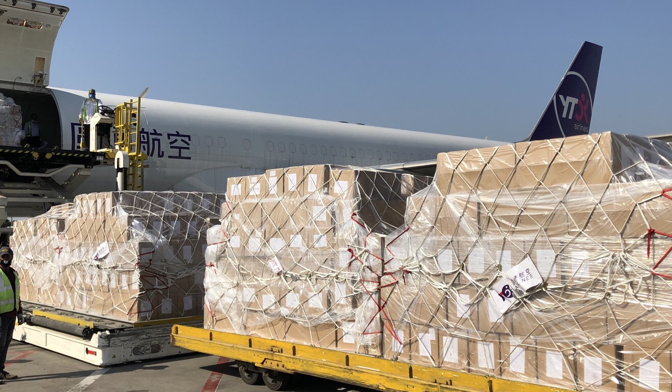 China has distributed medical supplies around the world in a bid to help tackle the Covid-19 pandemic. Photo: Xinhua