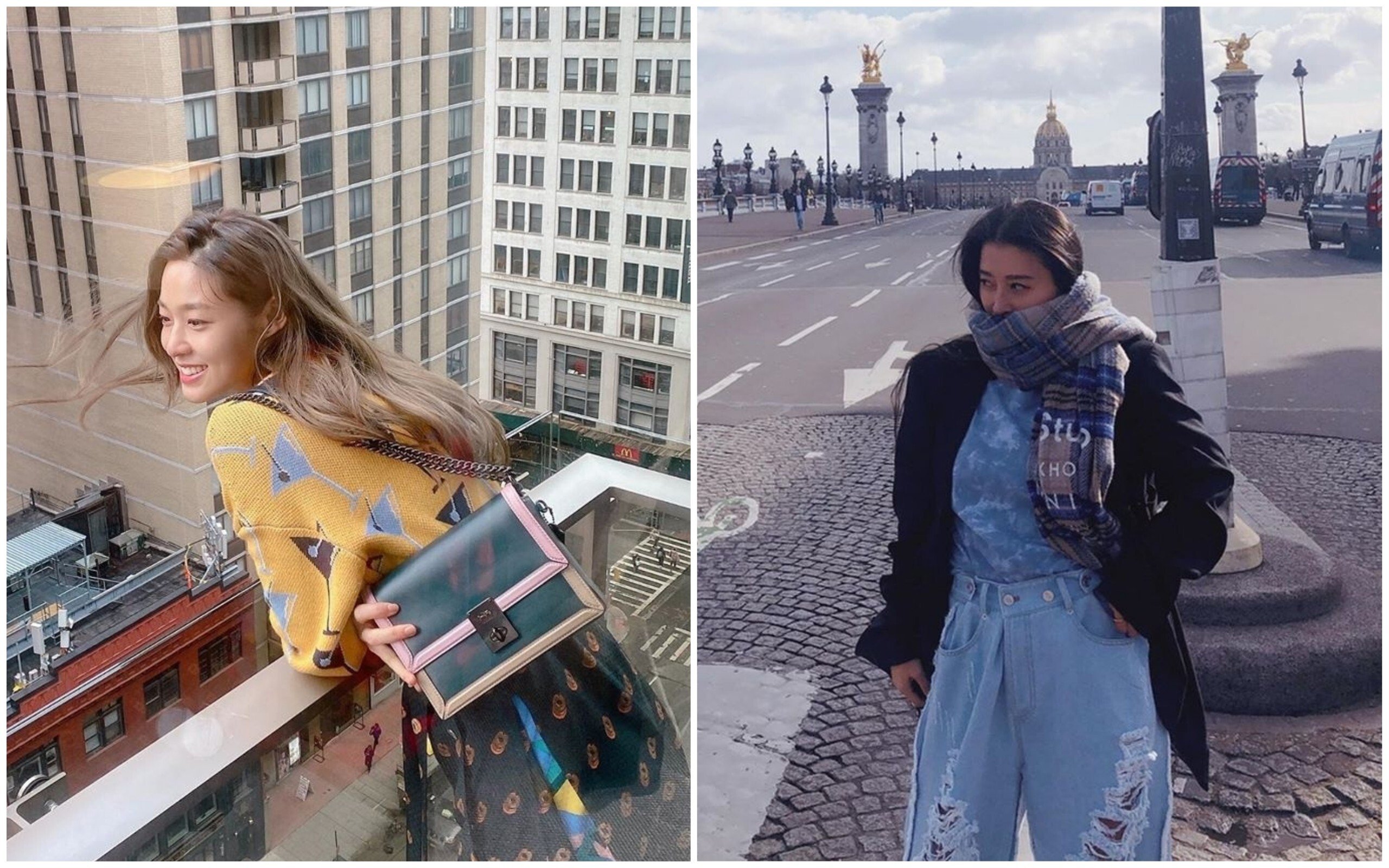 South Korean celebrities Seolhyun, Hwangbo and others are facing harsh criticism for updating their social activities on social media amid the coronavirus outbreak. Photos: Instagram
