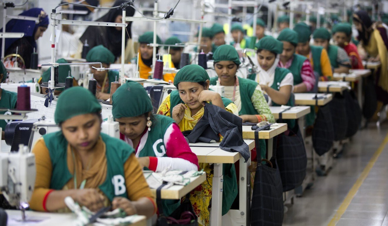 Workers in Bangladesh’s garment factories could be some of the hardest hit by the pandemic’s economic effects. Photo: AP