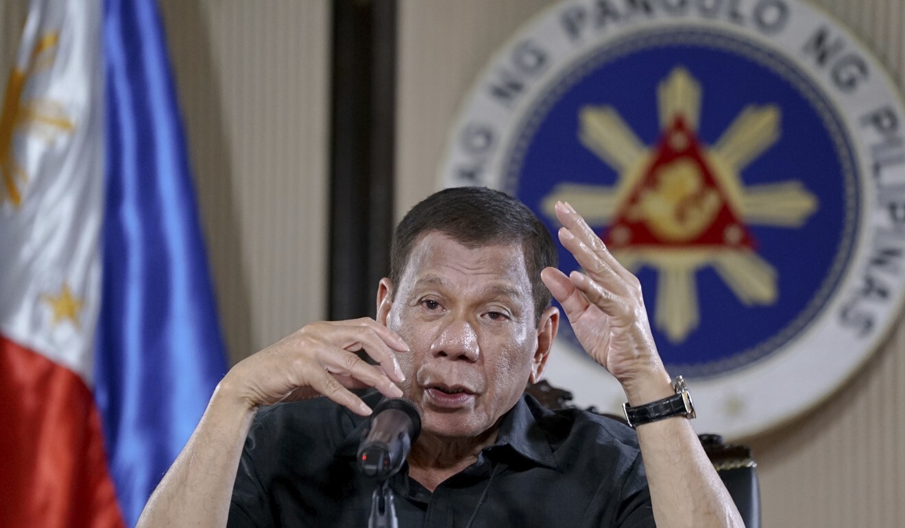 Philippine President Rodrigo Duterte. Photo: AP