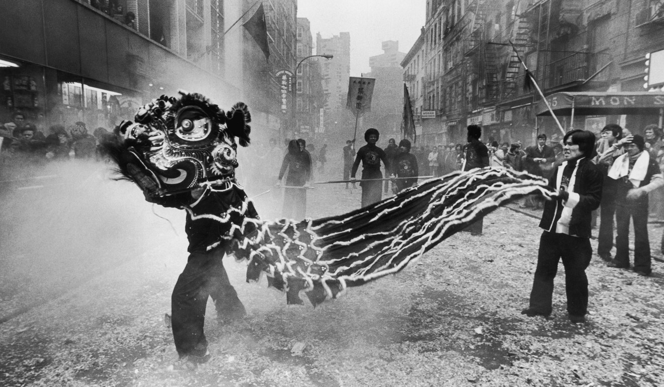 A Chinese dragon makes its way down a street in New York’s Chinatown during a Lunar New Year’s parade in the 1970s. While imperial China remained inward looking, Chinese people settled in different parts of the world and have acquired a distinctive hyphenated Chinese voice. Photo: Hulton Archive/Getty Images