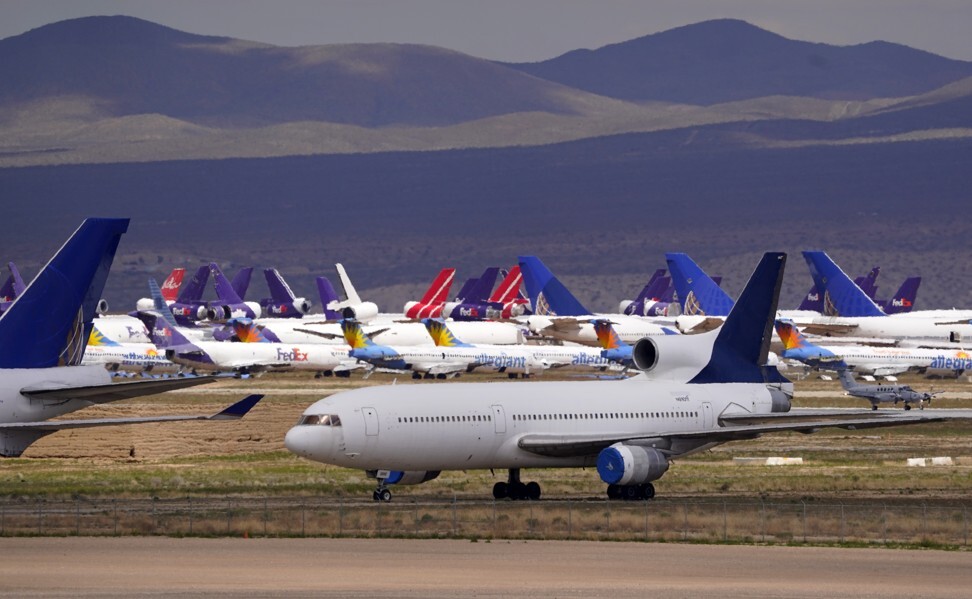 The growing number of grounded passenger flights due to the pandemic is a major problem for global air freight. Photo: AP