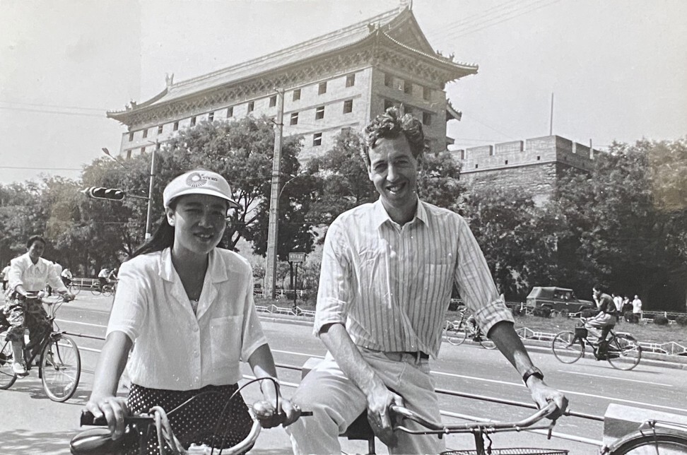 Lindesay and Wu Qi, in Xian, in 1992. Photo: courtesy William Lindesay