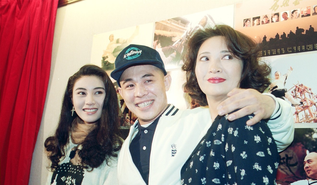 Fong Sai Yuk cast members Michelle Reis (left), Jet Li Lianjie, and Josephine Siao Fong-fong. Photo: SCMP