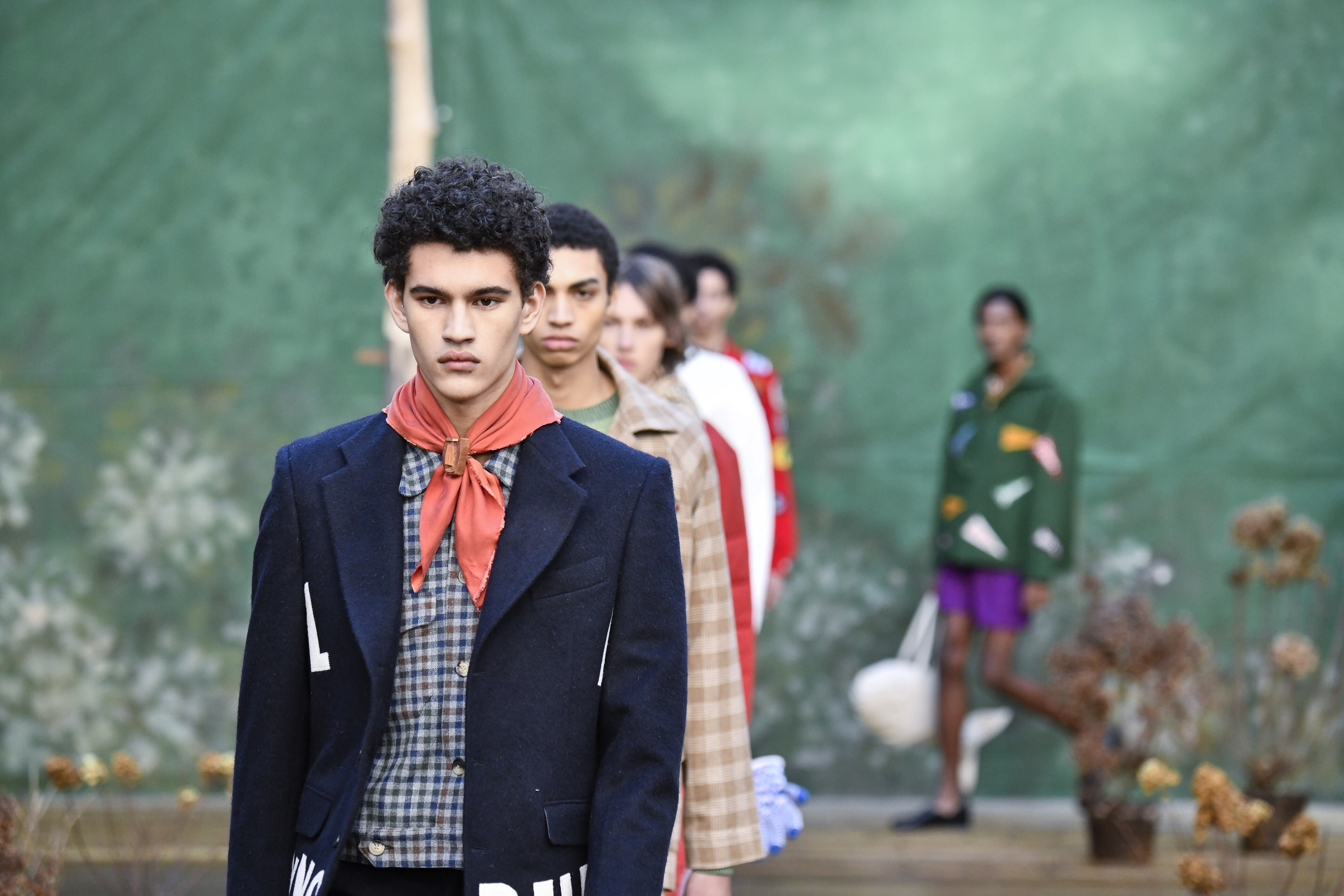 Bode’s autumn/winter menswear collection was shown at Paris Fashion Week in January. Photo: Victor Virgile/Gamma-Rapho via Getty Images