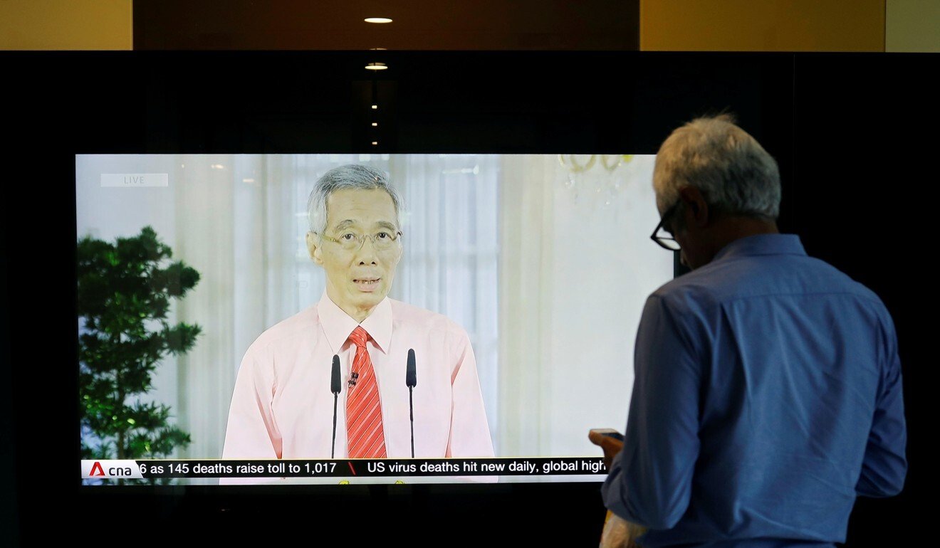 Singapore's Prime Minister Lee Hsien Loong has announced that country’s ministers will forgo three months’ salary. Photo: Reuters