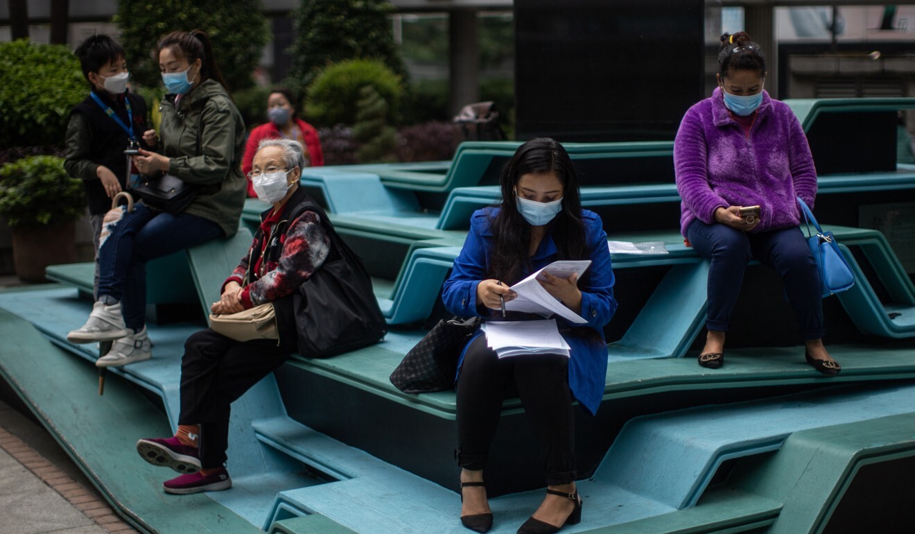 Hong Kong has limited public gatherings to four people. Photo: EPA