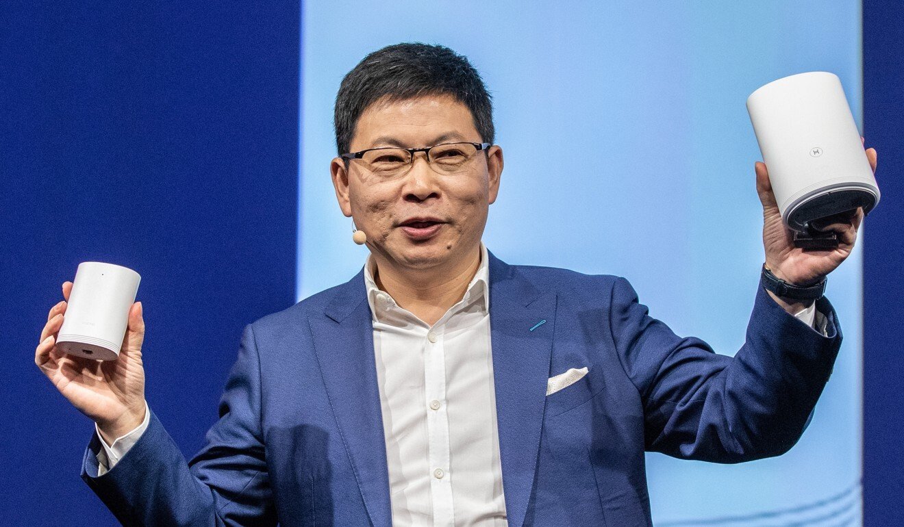 Richard Yu, CEO of Huawei Consumer Group, during a speech at the opening press conference of the Internationale Funkaustellung Berlin (IFA), an international consumer electronics fair, in Berlin, Germany, 06 September 2019. Photo: EPA-EFE