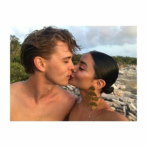 Austin Butler and Vanessa Hudgens are among four celebrity couples who broke up this year. Photo: @butlerhudgens/Instagram