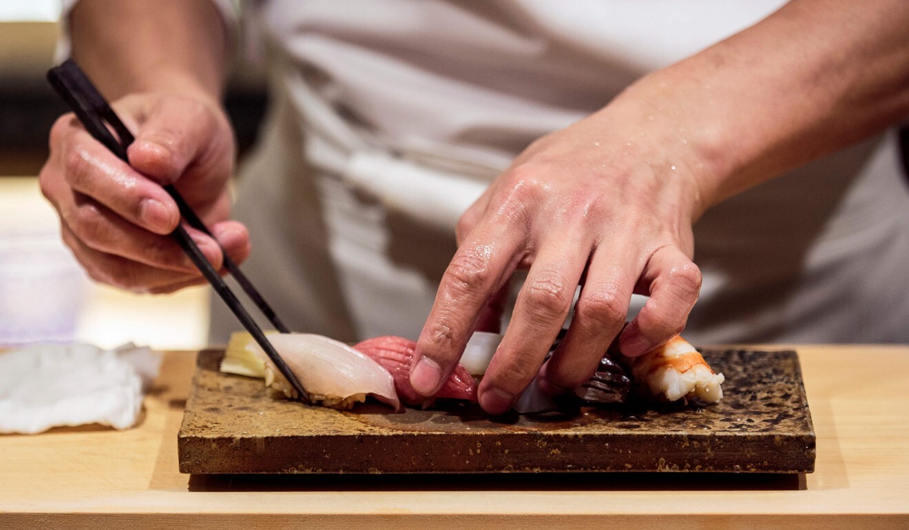Sushi chefs have been known to repeat claims that women’s hands are too warm to keep raw fish fresh. Photo: AFP