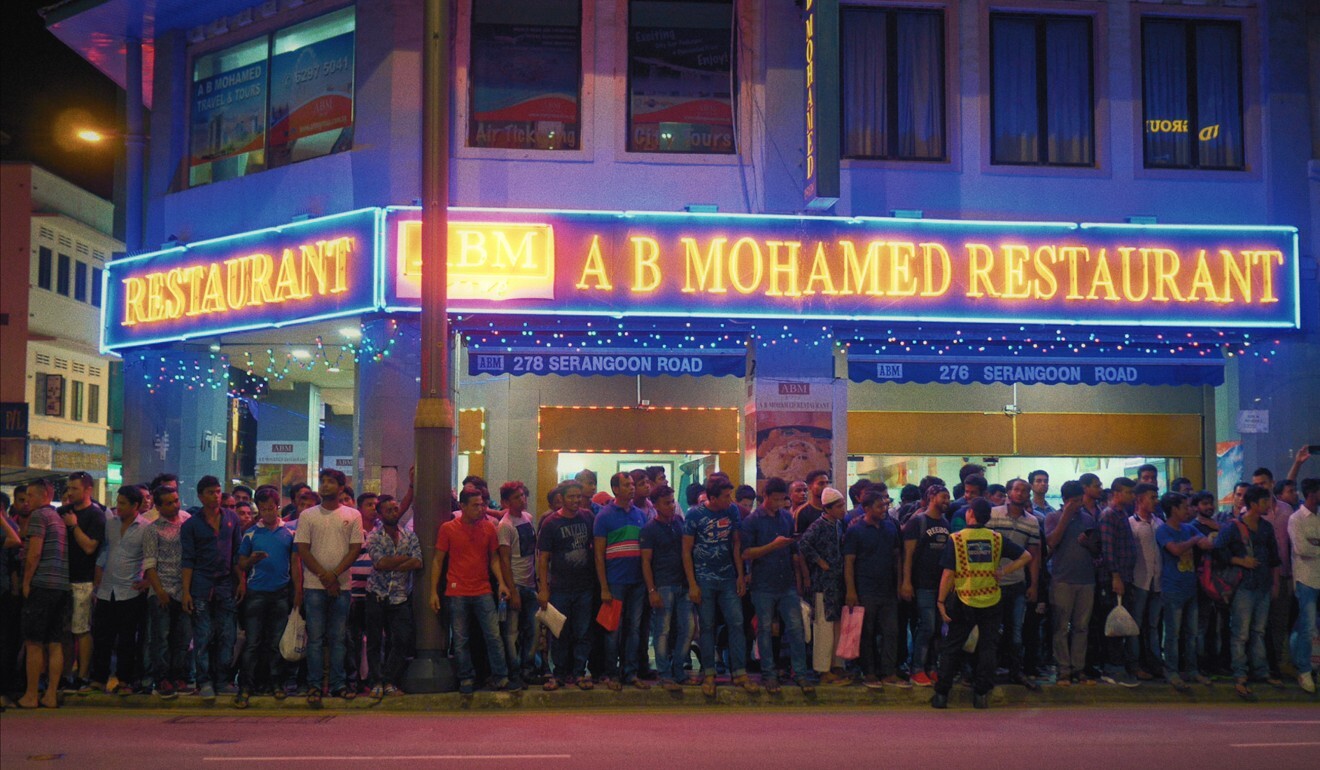 Serangoon Road in Little India, Singapore in a still from I Dream Of Singapore. Photo: Tiger Tiger Pictures
